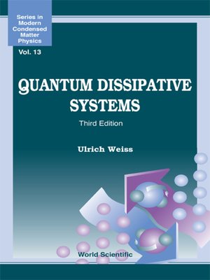 cover image of Quantum Dissipative Systems ()